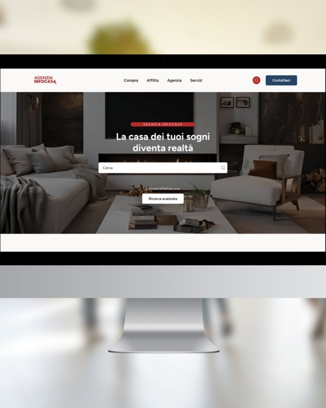 Lavoro realizzato da cfweb per: Agenzia Infocasa