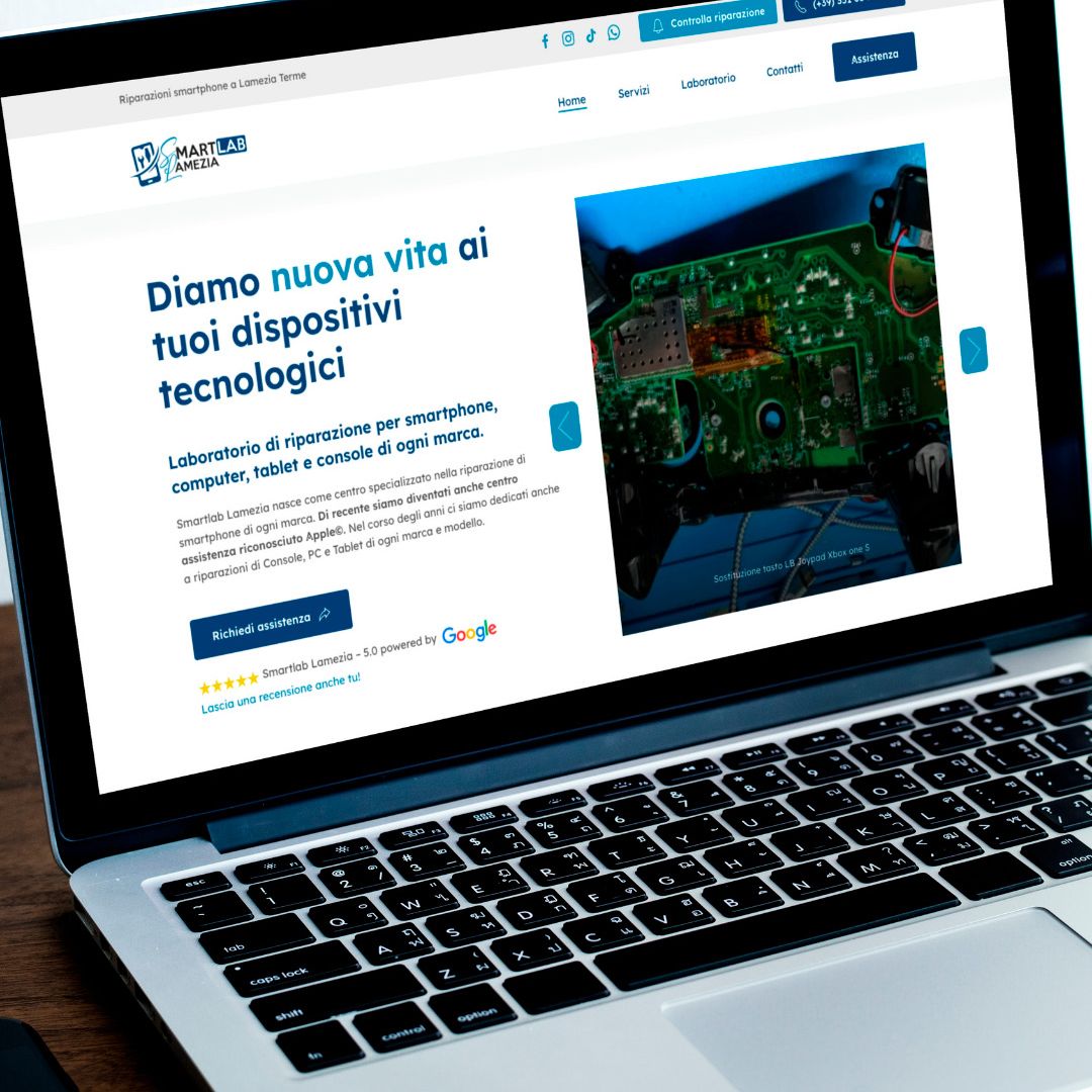 Lavoro realizzato da cfweb per: Smartlab