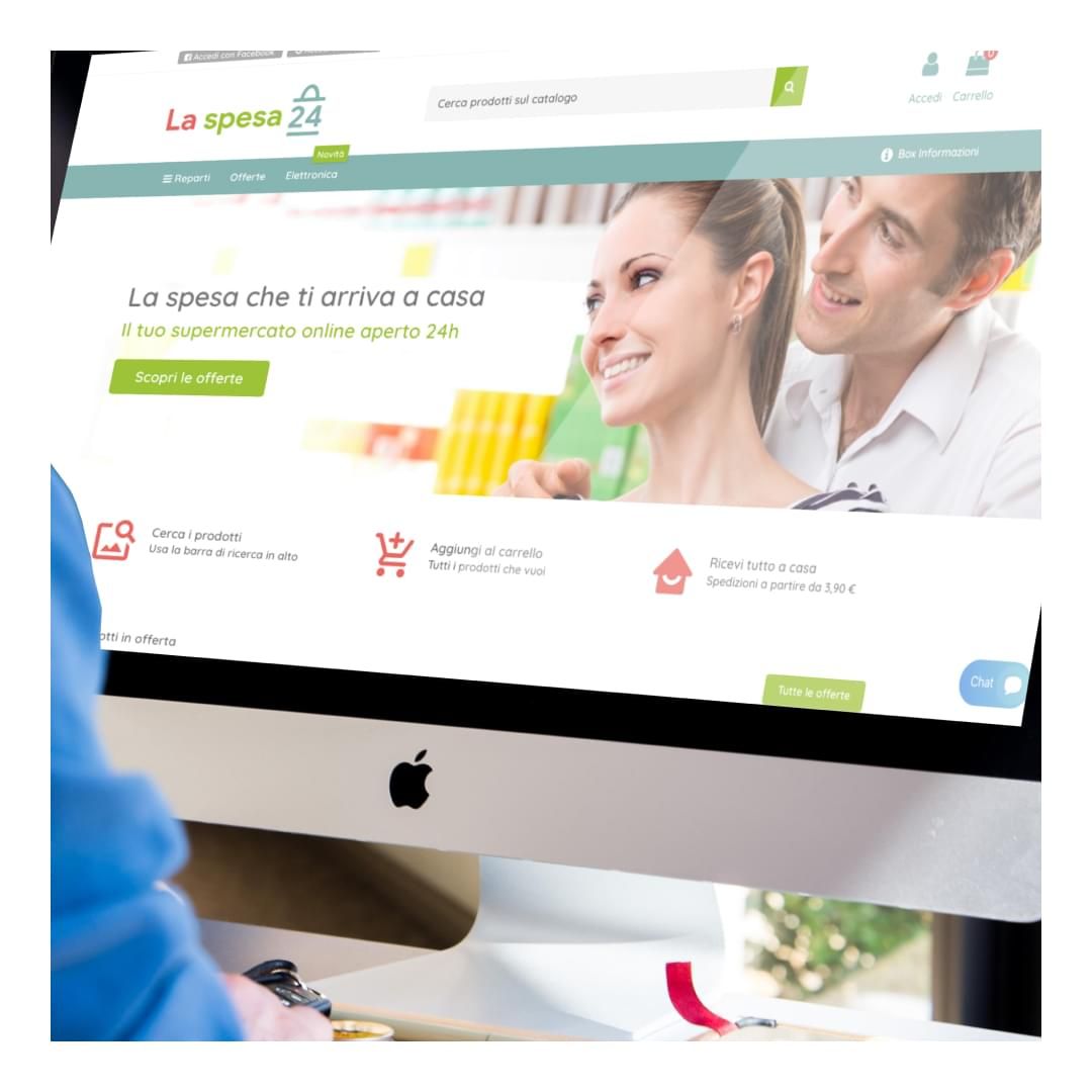 Lavoro realizzato da cfweb per: La Spesa 24