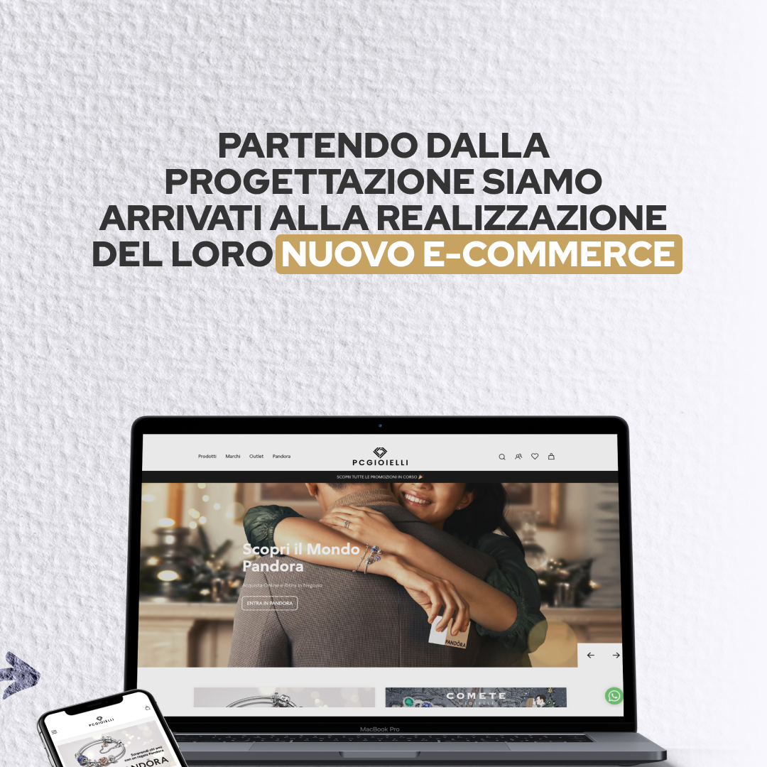 Lavoro realizzato da cfweb per: PC Gioielli