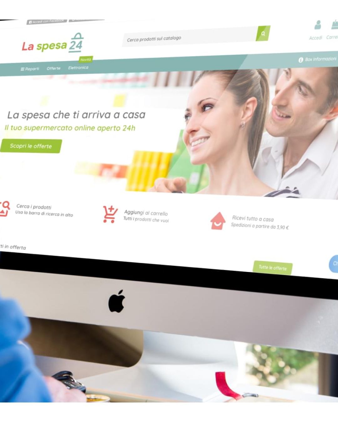 Lavoro realizzato da cfweb per: La Spesa 24