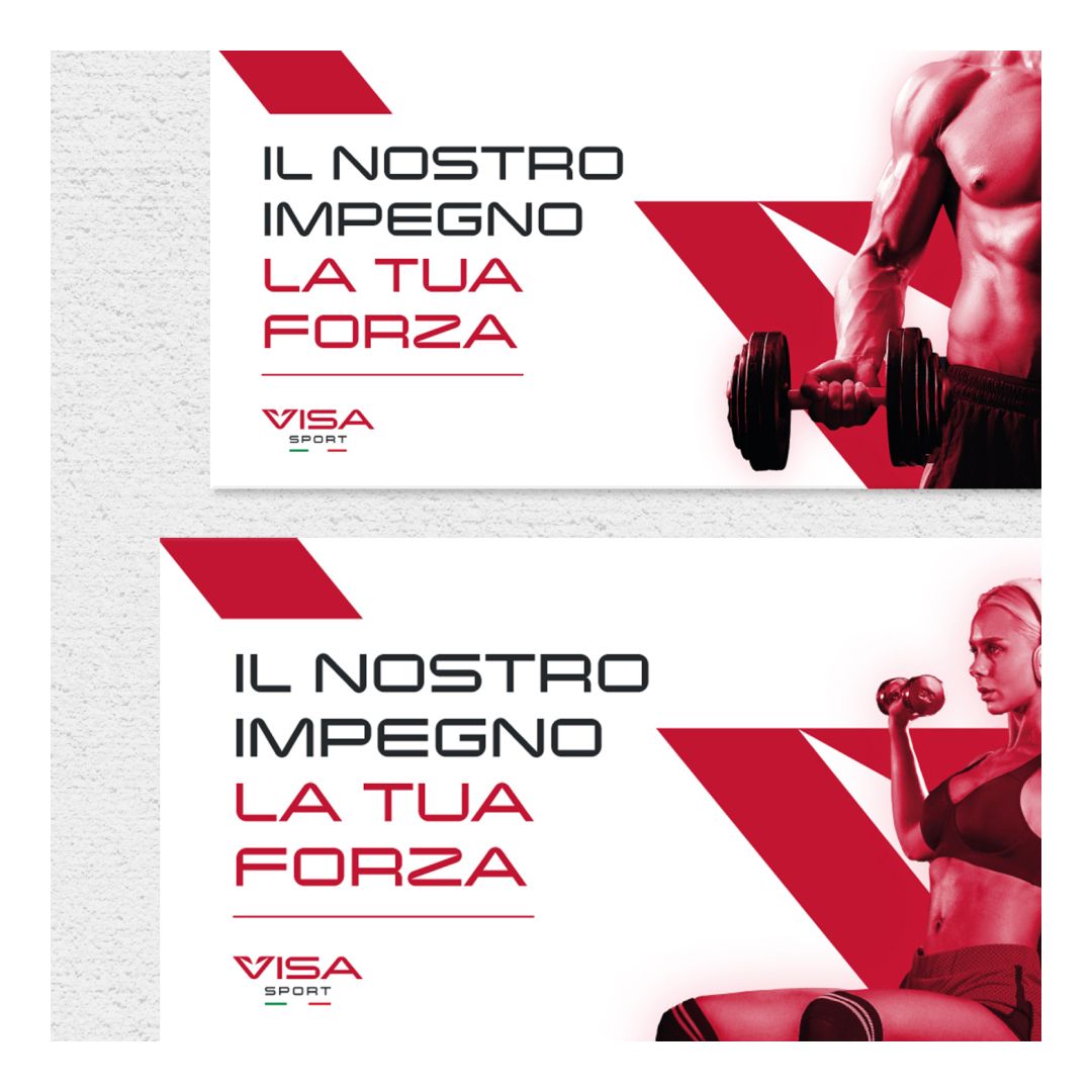 Lavoro realizzato da cfweb per: Visasport