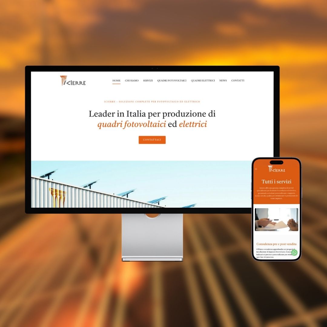 Lavoro realizzato da cfweb per: Icierre