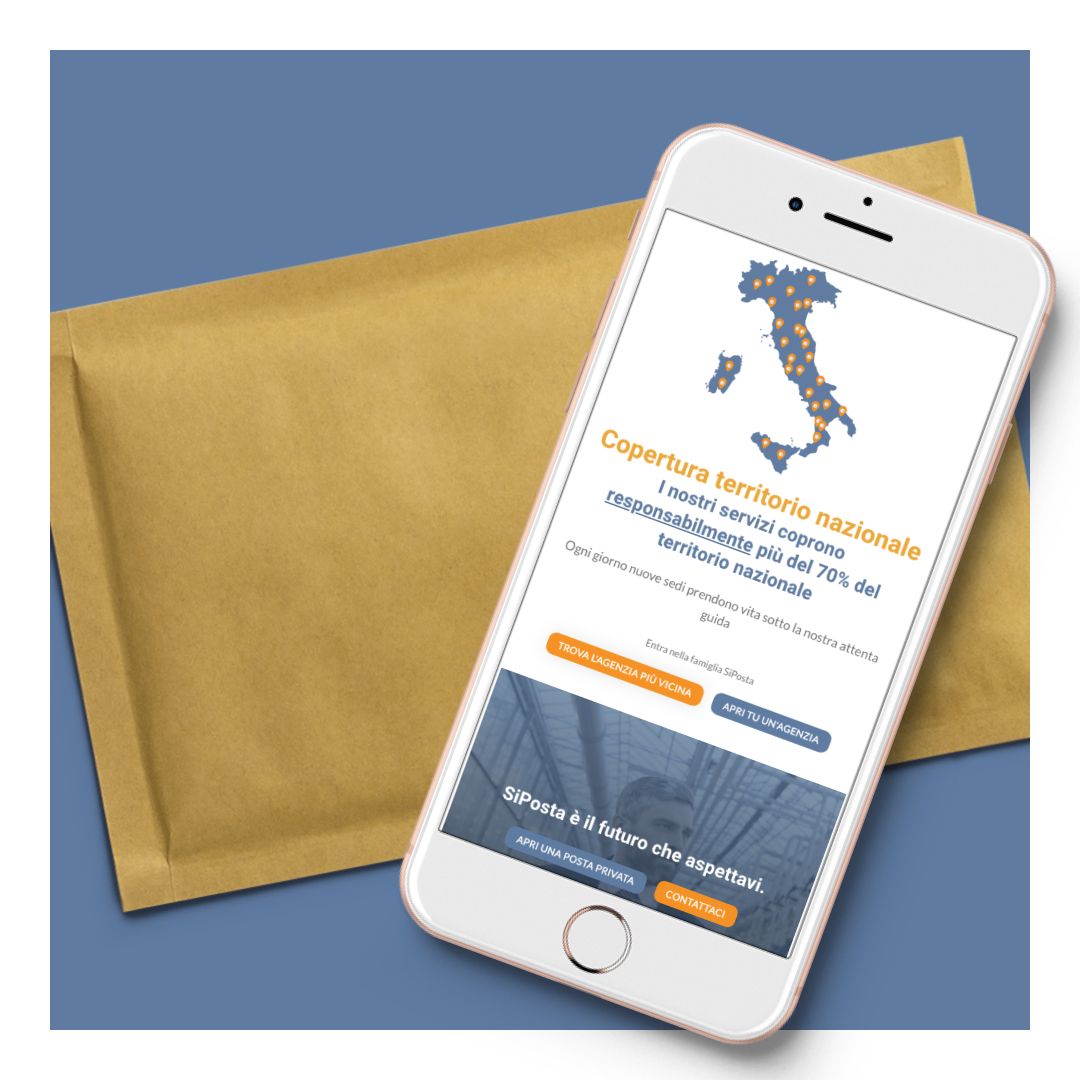 Lavoro realizzato da cfweb per: SiPosta