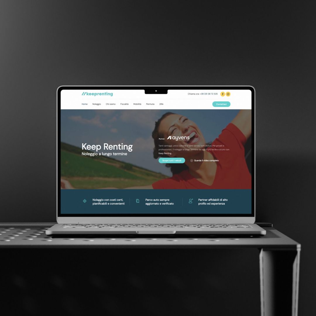Lavoro realizzato da cfweb per: Keep Renting