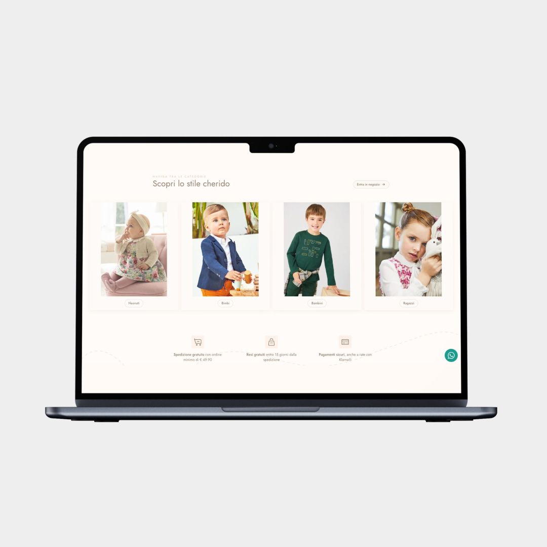 Lavoro realizzato da cfweb per: Cherido