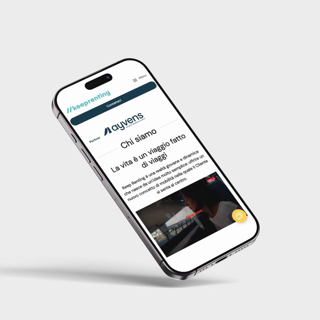 Lavoro realizzato da cfweb per: Keep Renting