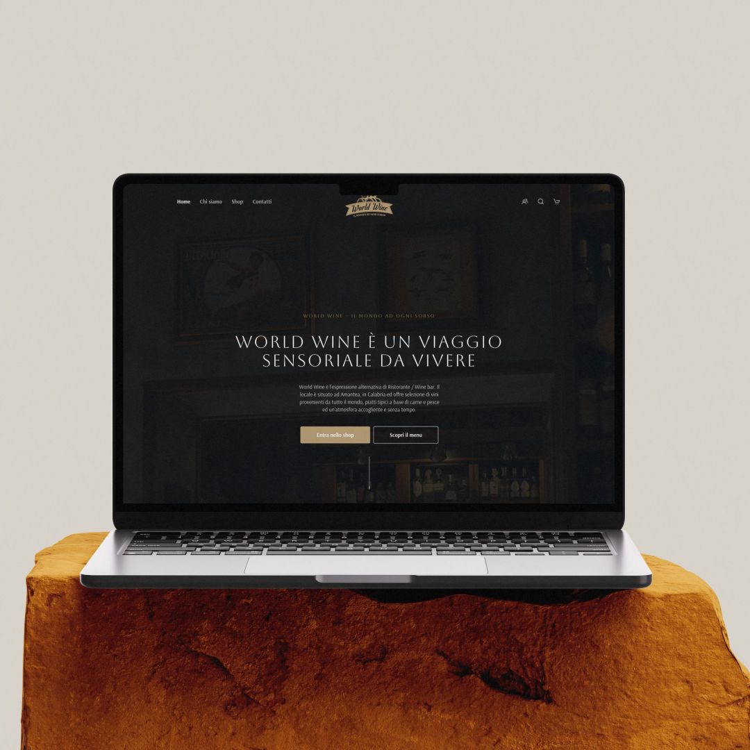 Lavoro realizzato da cfweb per: World Wine