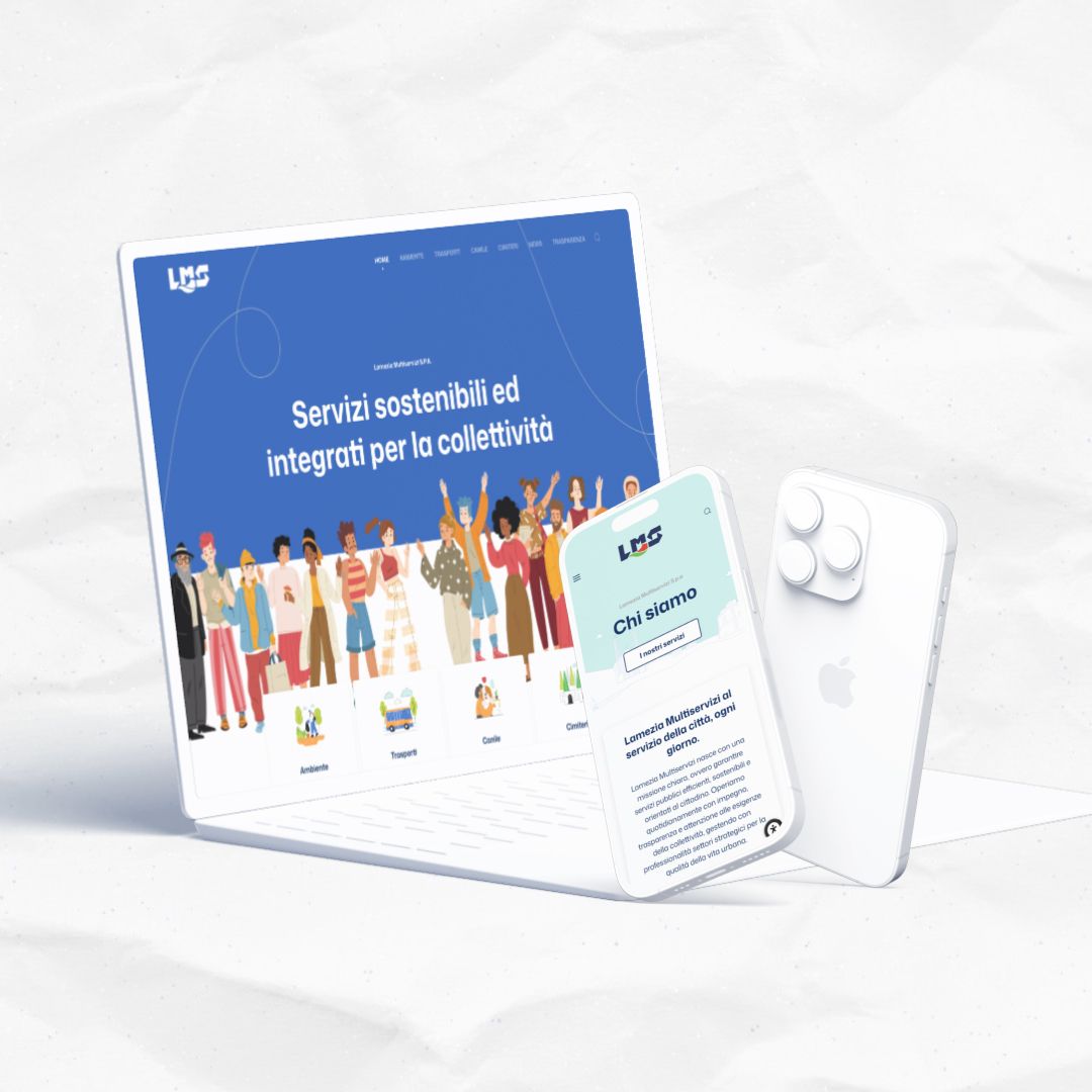 Lavoro realizzato da cfweb per: Lamezia Multiservizi