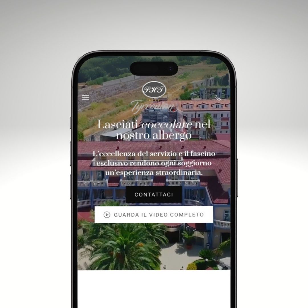 Lavoro realizzato da cfweb per: Tyrrenian