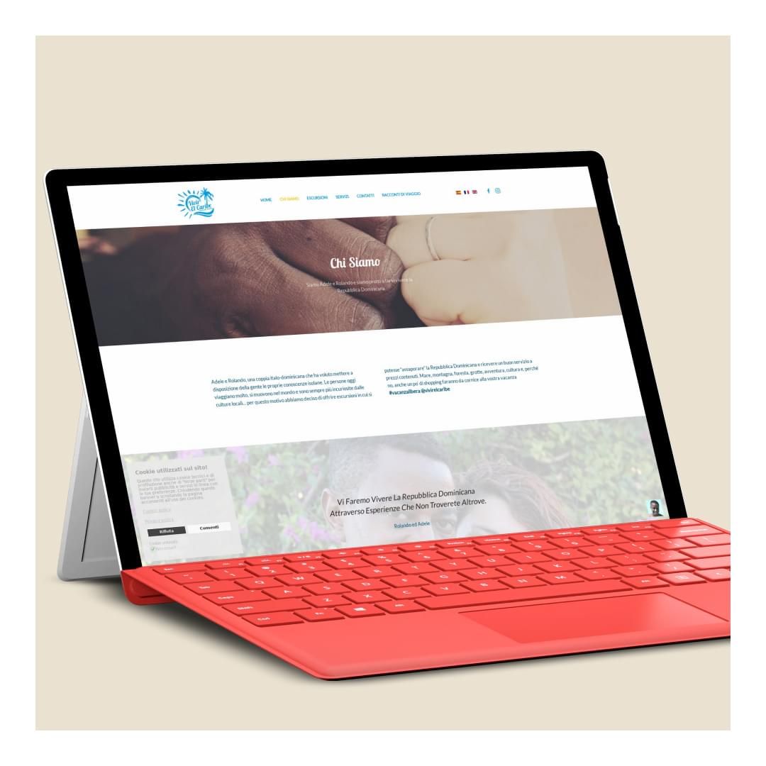 Lavoro realizzato da cfweb per: Vivir El Caribe