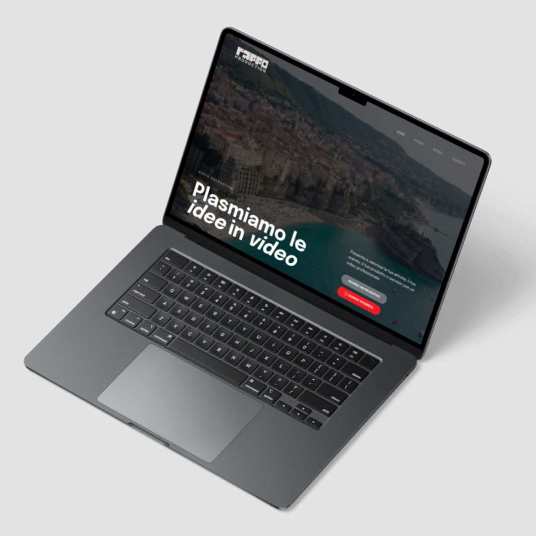 Lavoro realizzato da cfweb per: Raffo Production