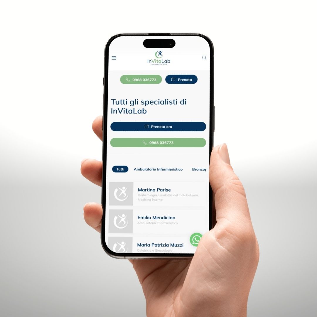 Lavoro realizzato da cfweb per: InVitaLab