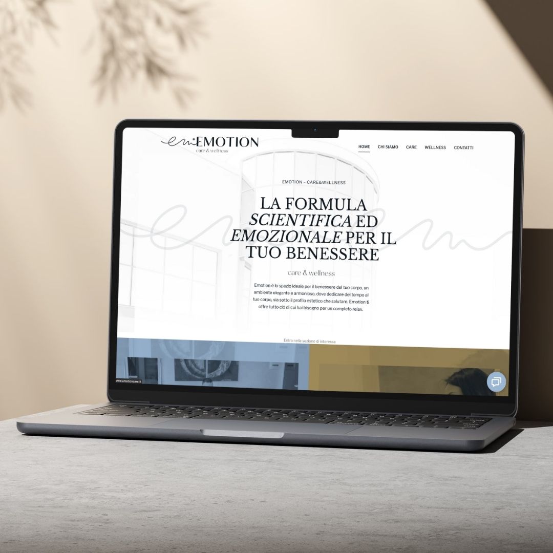 Lavoro realizzato da cfweb per: Emotion Care & Wellness