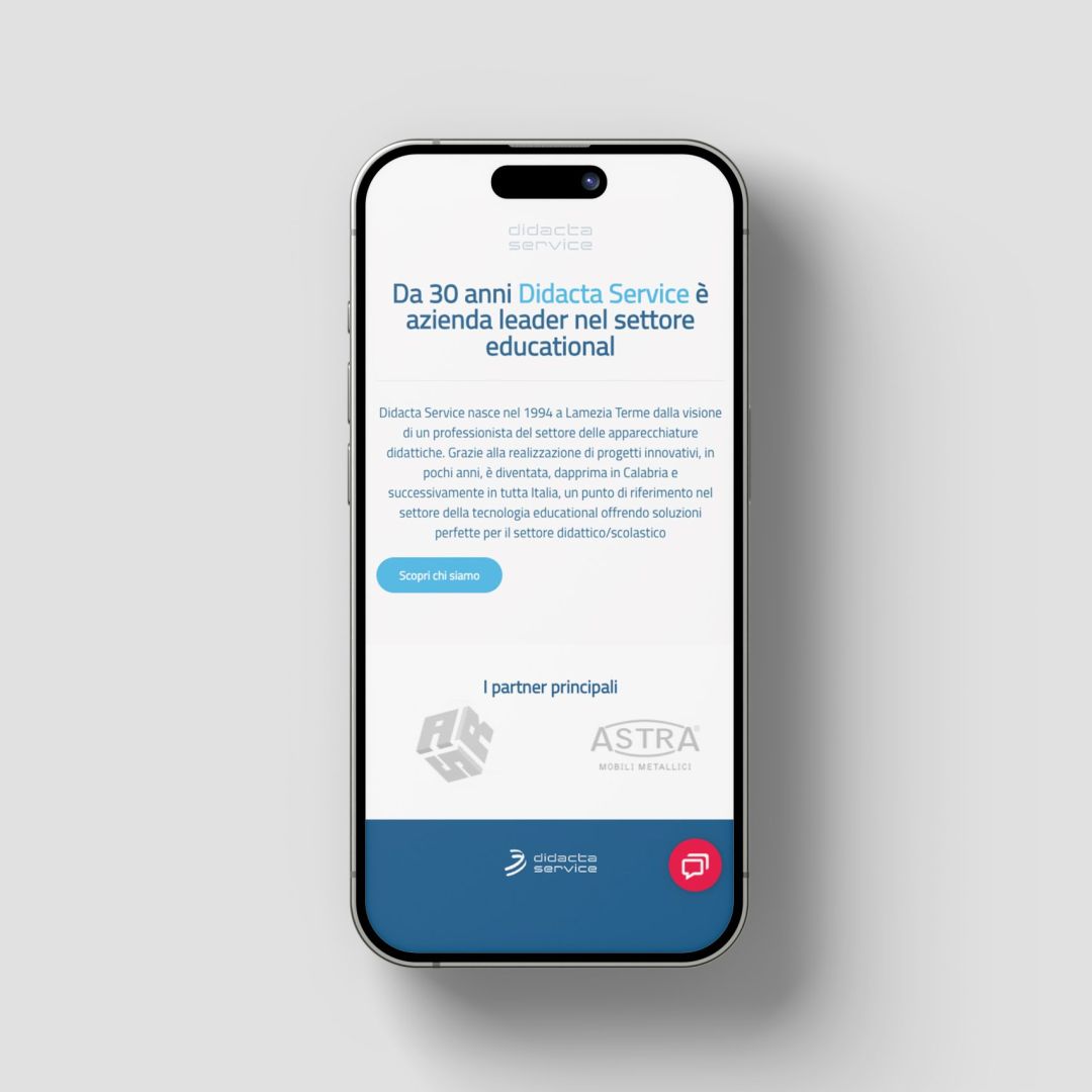 Lavoro realizzato da cfweb per: Didacta Service