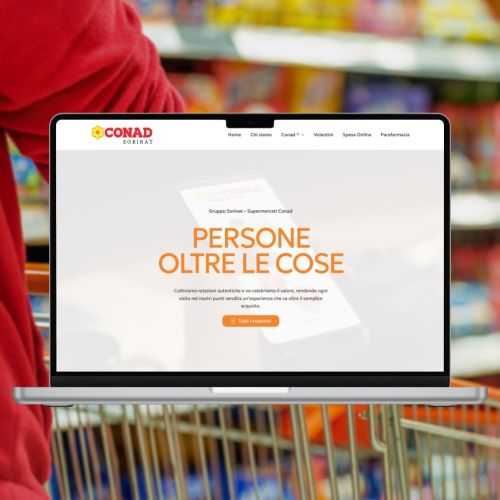 Lavoro realizzato per: Conad Sorinat