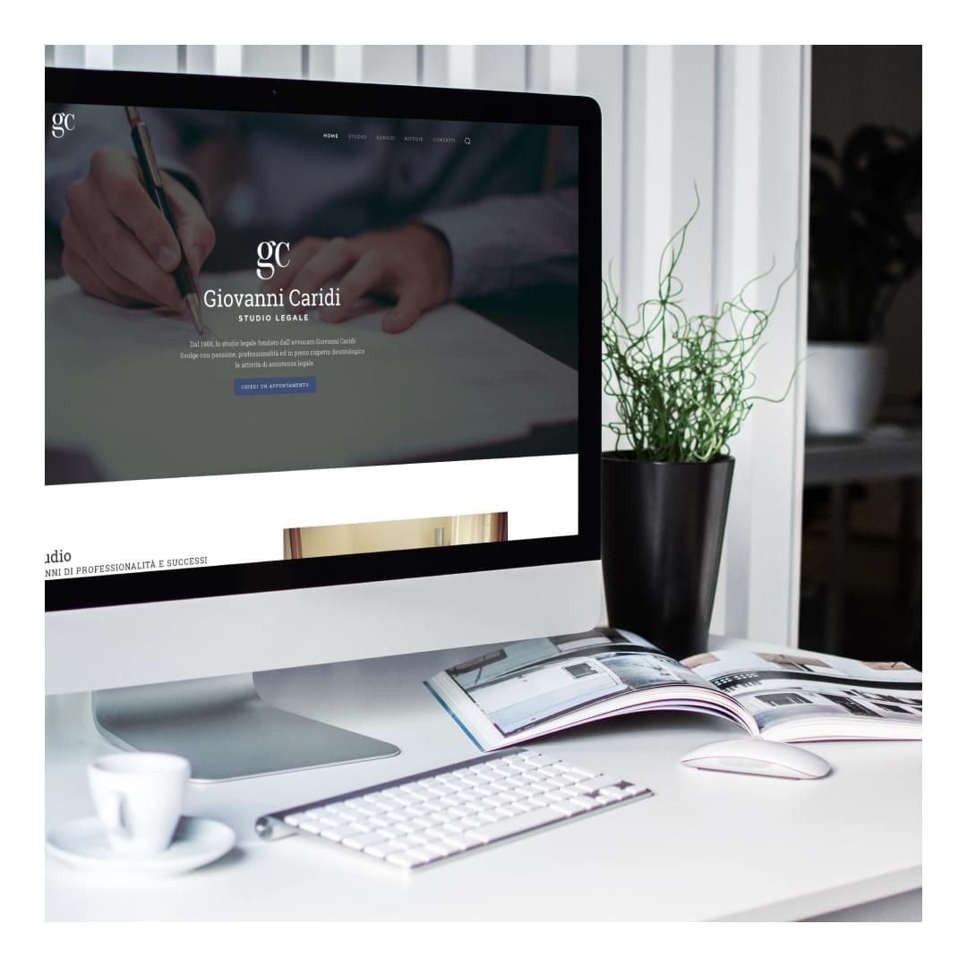 Lavoro realizzato da cfweb per: Studio Legale Giovanni Caridi