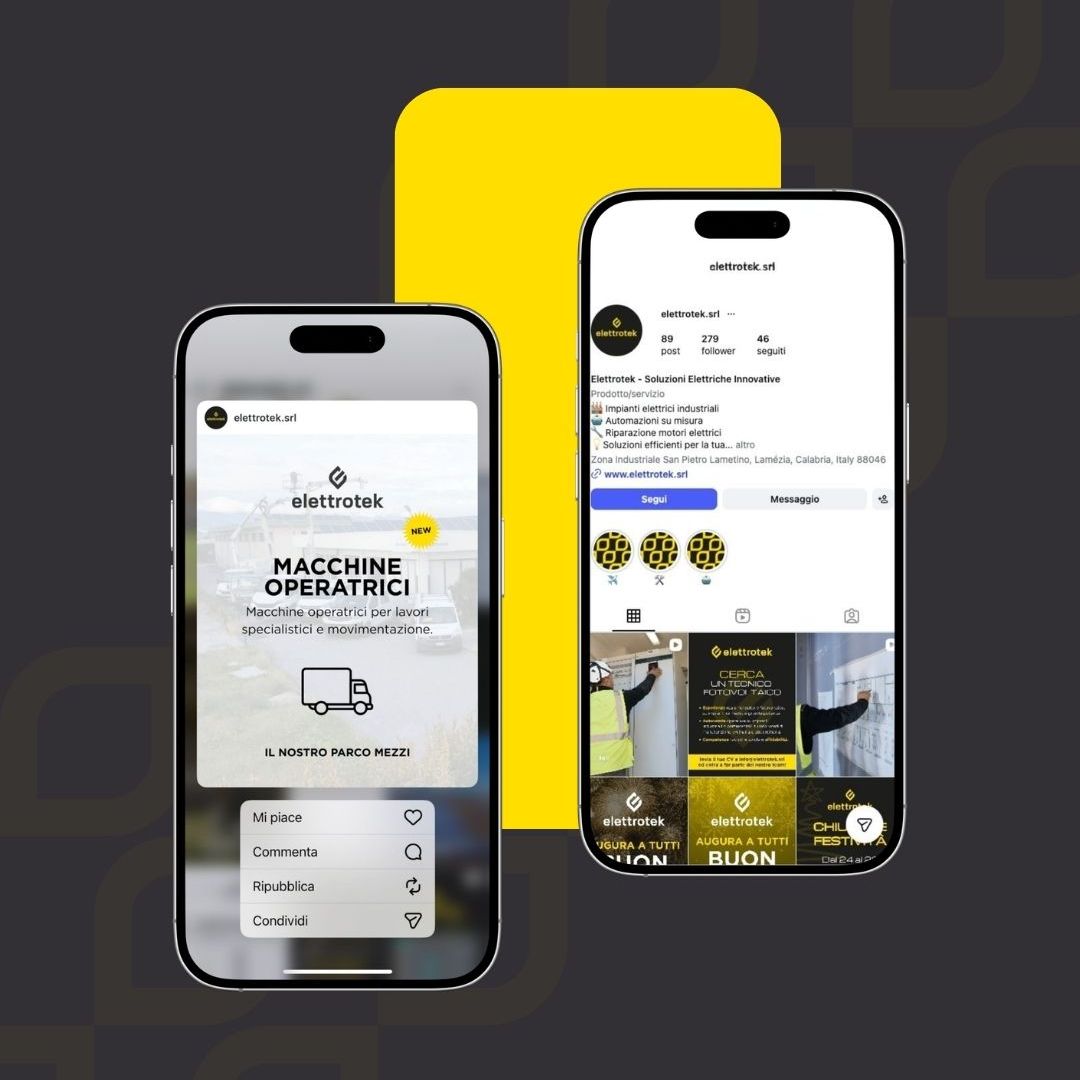 Lavoro realizzato da cfweb per: Elettrotek