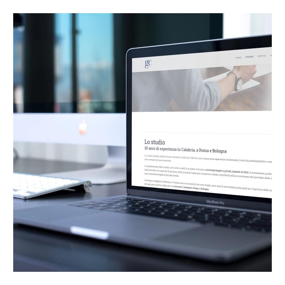Lavoro realizzato da cfweb per: Studio Legale Giovanni Caridi
